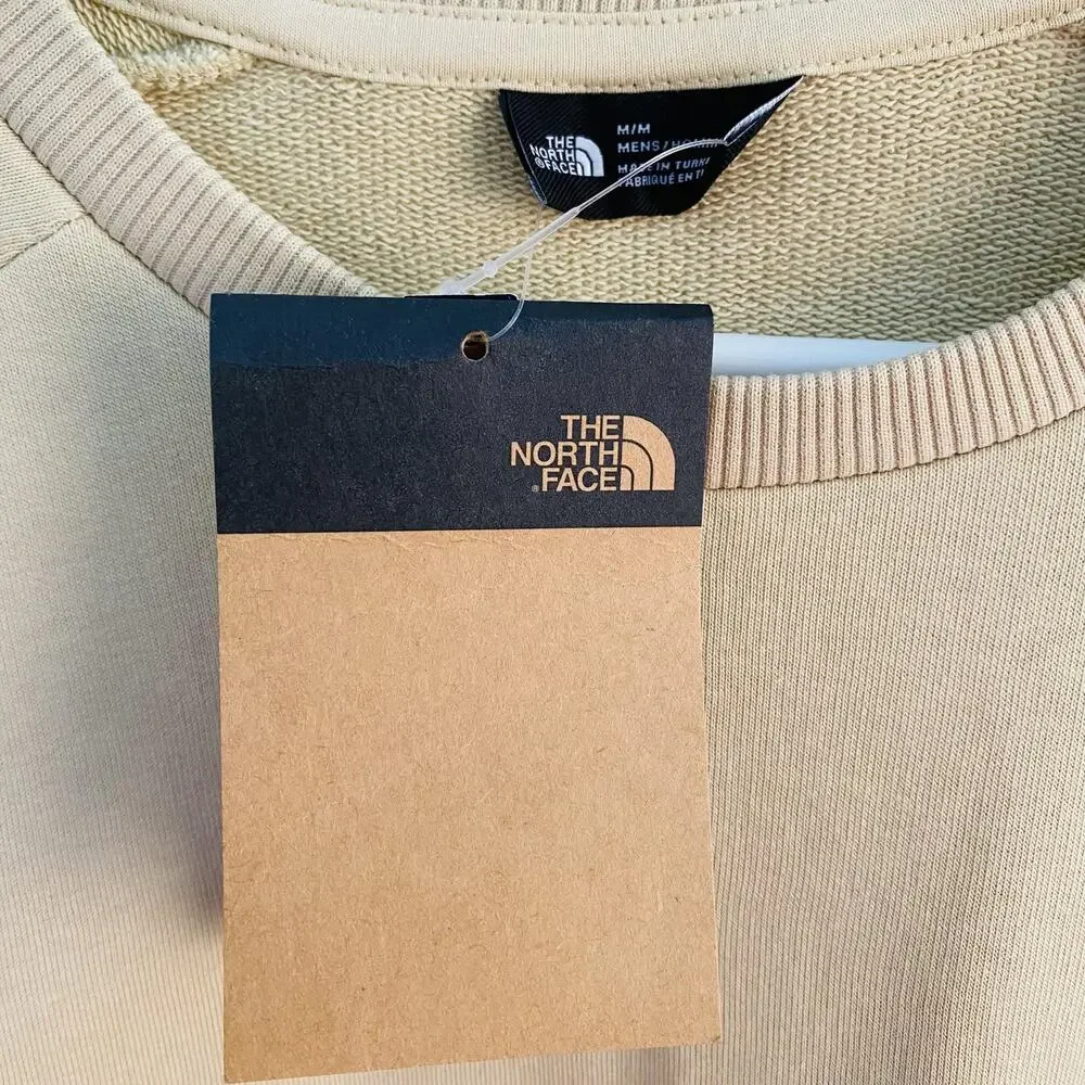 The North Face Shirt Mens Medium Gravel Terry Relaxed Fit Chest Pocket gorpcore